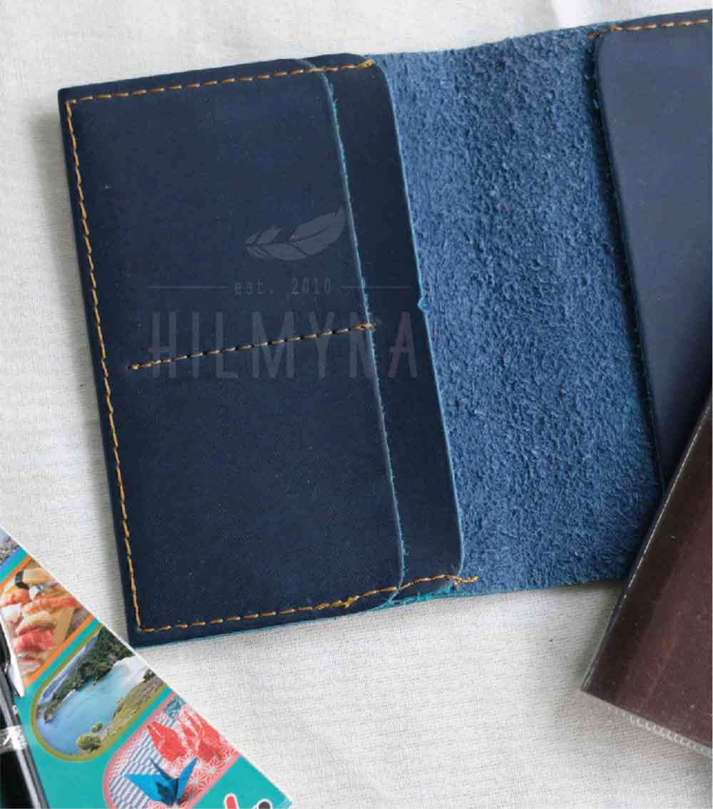 รับผลิตสมุดบันทึกปกหนัง ผลิตสินค้าพรีเมี่ยม premiumgift รับทำไดอารี่ปกหนัง - สมุดยางยื-8