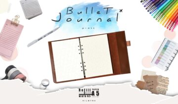 5 ไอเดียตกแต่ง BUJO ( Bullet Journal ) ให้สวยงาม อ่านจบแล้ว ทำตามแน่นอน !