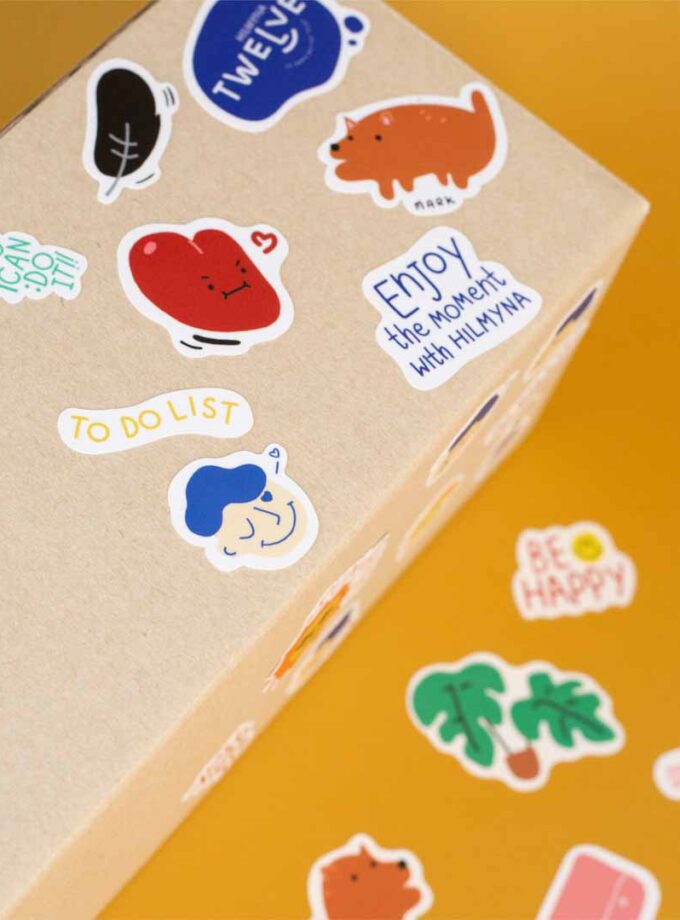 First Met Sticker สติกเกอร์คาเเรคเตอร์จาก HILMYNA