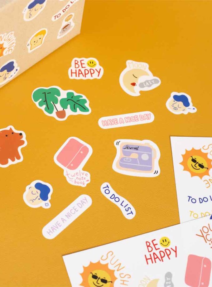 First Met Sticker สติกเกอร์คาเเรคเตอร์จาก HILMYNA