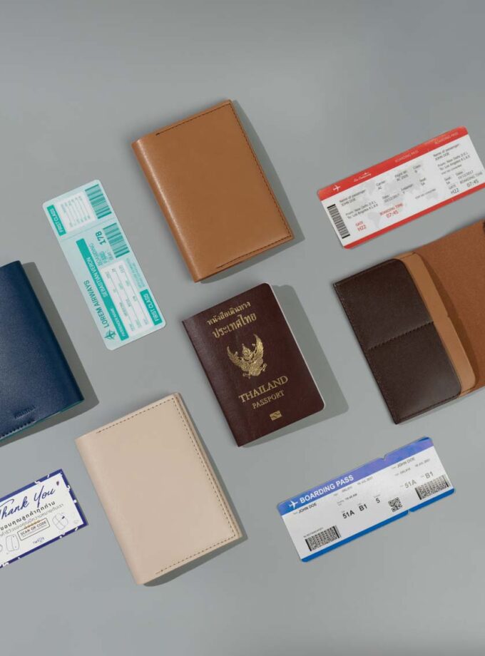 Passport Holder ปกพาสปอร์ตหนังสลักชื่อได้