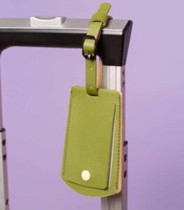 Twelve Luggage Tag เขียวเข้ม3 Twelve Luggage Tag เขียวเข้ม3