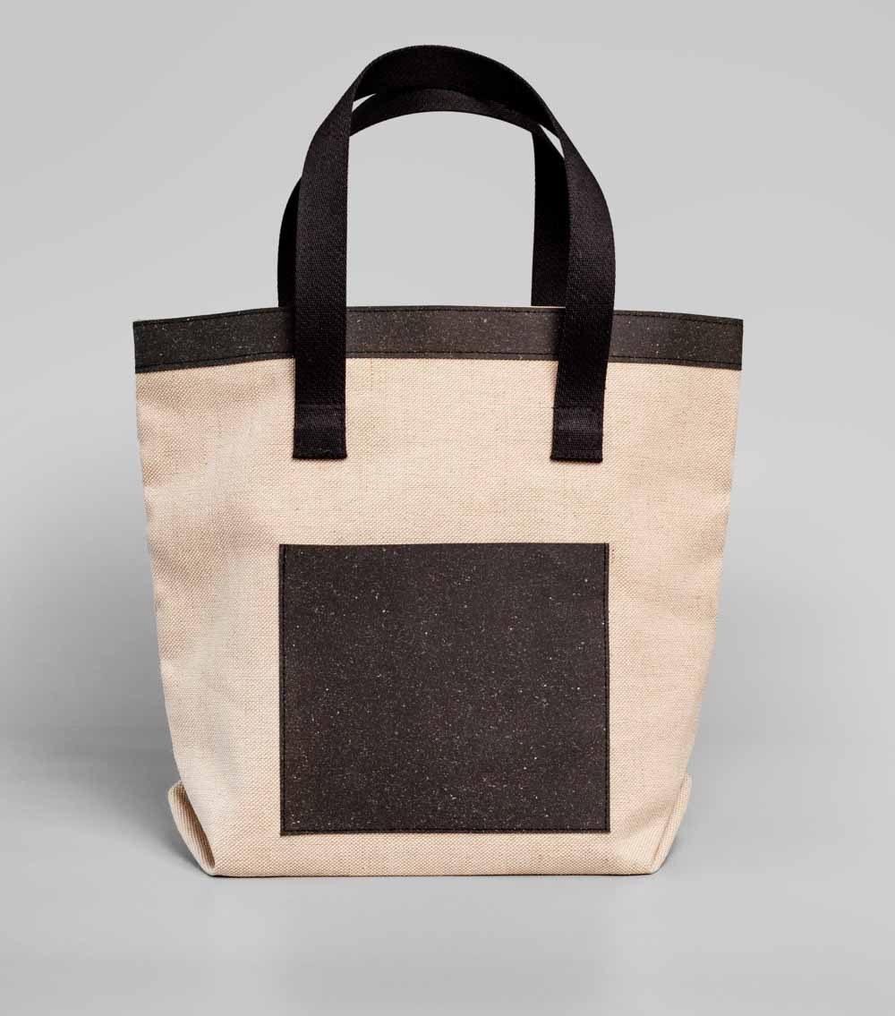 กระเป๋าผ้าปอธรรมชาติ  1