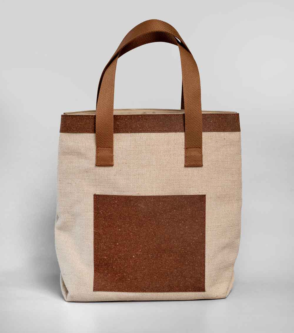 กระเป๋าผ้าปอธรรมชาติ  4