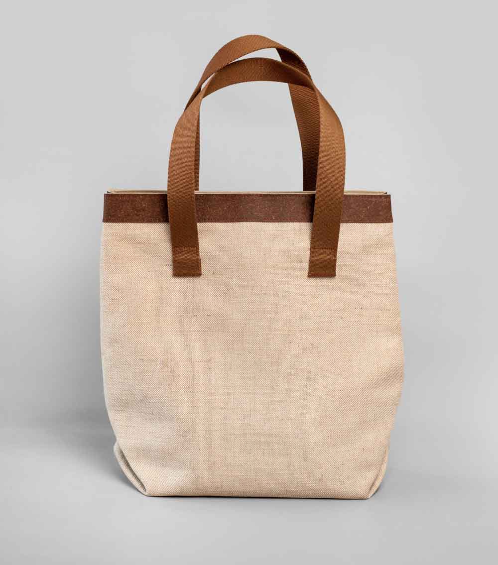 กระเป๋าผ้าปอธรรมชาติ  5